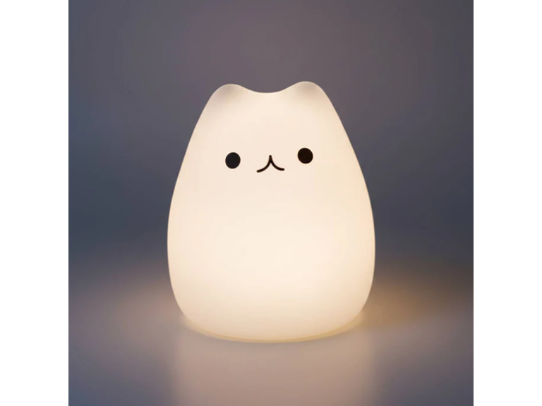 Soft Mushy Color Changing Cat Lamp Night Light