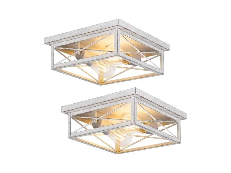 Hallway Light Fixtures for Ceiling, 2-Light
