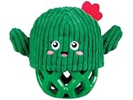 Fringe Studio Rubber Dog Toy, Prickly BUT Sweet