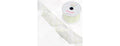 Wired Organza Ribbon 2.5" 10 Yd Ivory