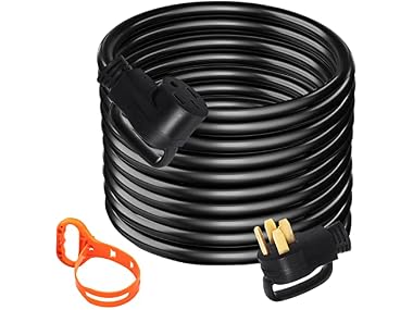 50Ft 50 Amp RV Extension Cord Durable Premium