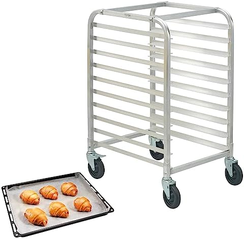 VEVOR Bun Pan Rack, 10-Tier Commercial