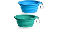 Rest-Eazzzy 2-Pack Collapsible Dog Bowls