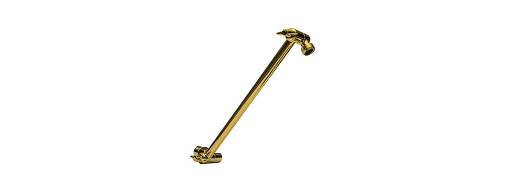 11" Brass Shower Head Extension Arm