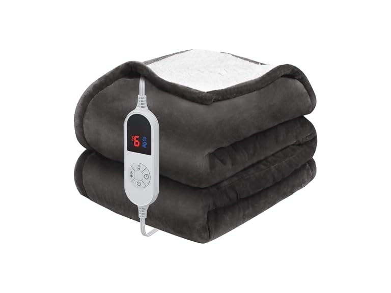 HOW'S MY HOUSE Heated Blanket Throw