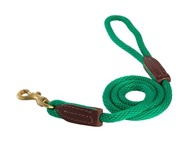 OmniPet British Rope Lead with Brass Snap for Dog