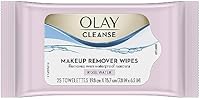 Olay Cleanse Makeup Remover, Rose Water, 25 Wipe