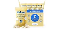 4PK Khloud Protein Popcorn 7g Protein - White Cheddar