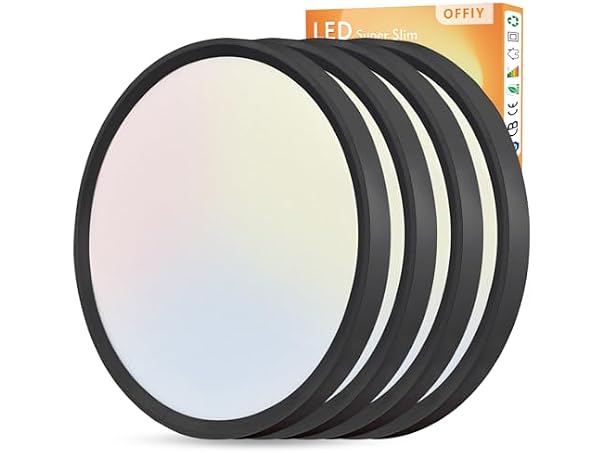 4-Pack Slim LED Ceiling Light 32W CCT