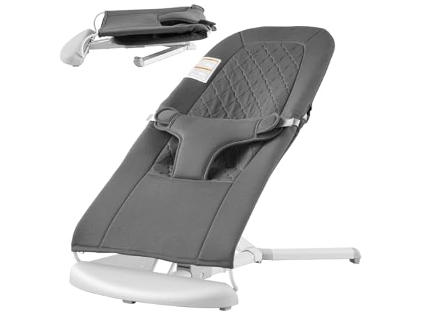 Baby Bouncer, Folding Bouncer Seat for 3-Point