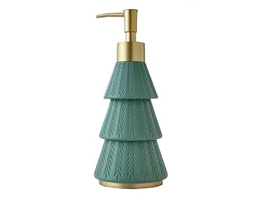 SKL Home Christmas Winter Pines Soap/Lotion Dispenser