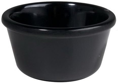 Winco Melamine Round Plain Smooth Unbrea