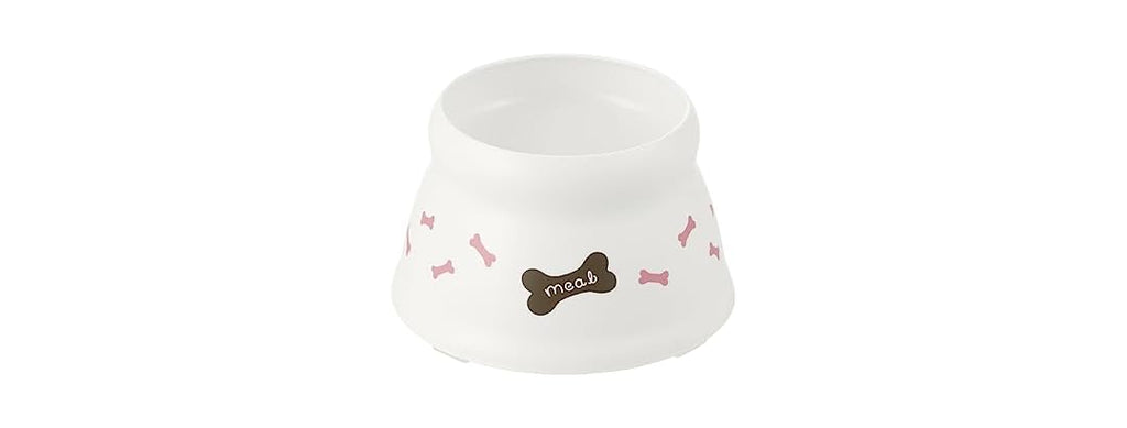 Richell - Raised Dog Bowl Small, Bone
