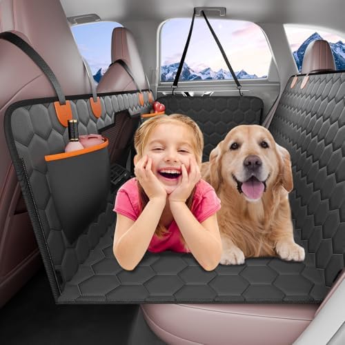 Back Seat Extender, Dog Car Seat Cover 350lbsDog