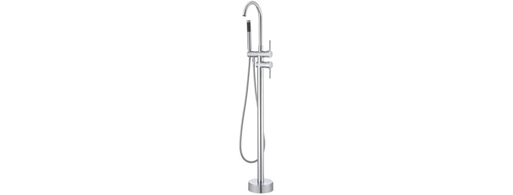 VEVOR Freestanding Bathtub Floor Mount Faucet