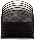 Mind Reader Vertical File Storage Black