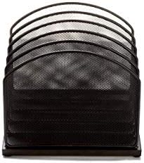 Mind Reader Vertical File Storage Black