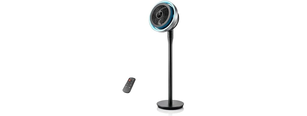 AIRMATE Standing Fan with Light