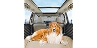 Dog Car Barrier with 2 Door Protectors
