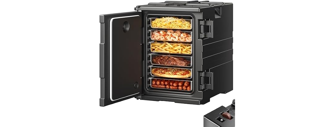 VEVOR Insulated Food Pan Carrier, 82 Qt