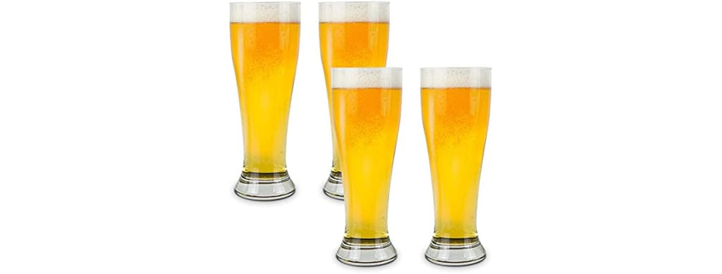 Nucleated Pilsner Glasses 16oz 8-Pack
