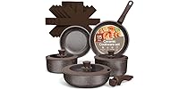Bakken-Swiss Kitchen Cookware 15-pc Set