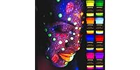 2-Pack UV Neon Body Paint Set