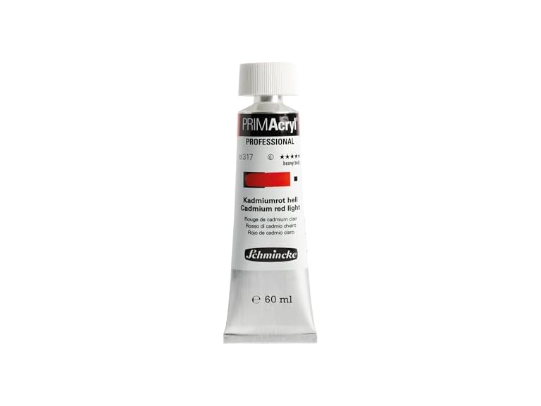 Schmincke Primacryl Acrylic 60ml Cadmium Red