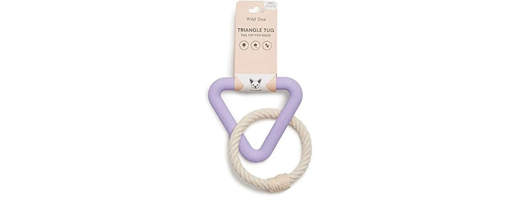 Wild One Triangle Tug Dog Toy for Small Breed