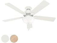 Hunter Fan 52" Fresh White Indoor Fan