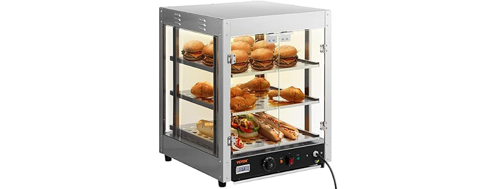 VEVOR Commercial Food Warmer Display, 3