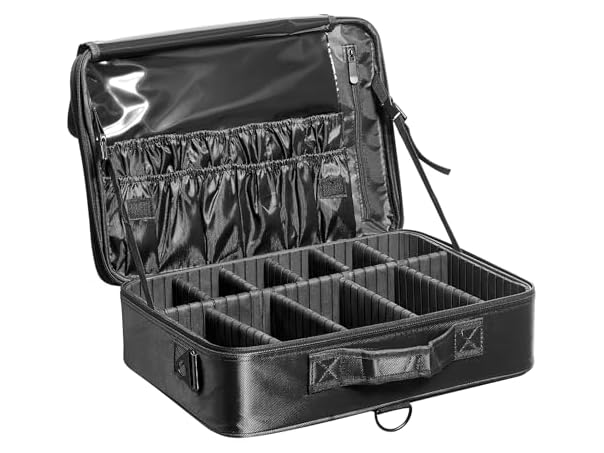 VEVOR Makeup Train Case Large Storage 3