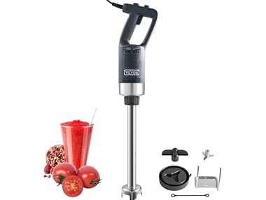 Commercial Immersion Blender, 750W 16" Heavy