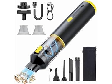 CROS Car Vacuum Cordless, 21000Pa Powerful Suction