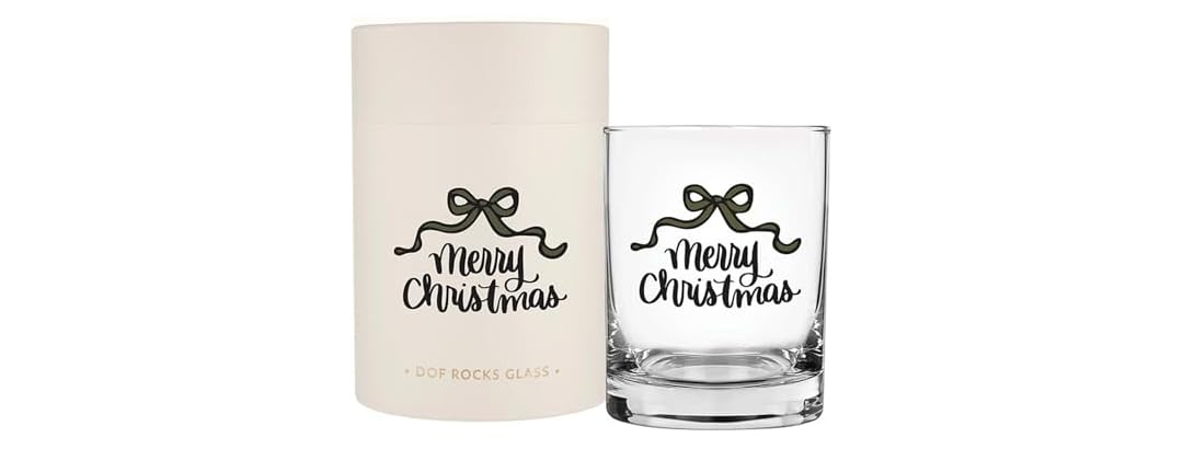 Santa Barbara Design Studio Holiday Double Old Fashioned Set
