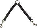 Hamilton Coupler for Two Walking Dogs, Black