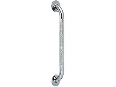 Drive Medical Drive Silver Knurled Steel Wall Grab Bar