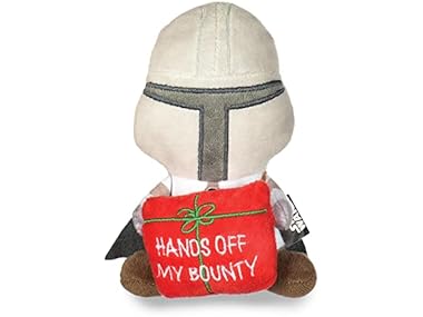 STAR WARS The Mandalorian Holiday Dog Toy