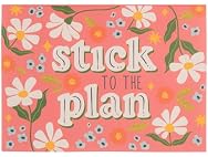 Karma Sticky Note Booklet Stick to Plan