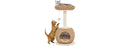Yaheetech Cat Tree, 29.5in Rattan Cat Tower