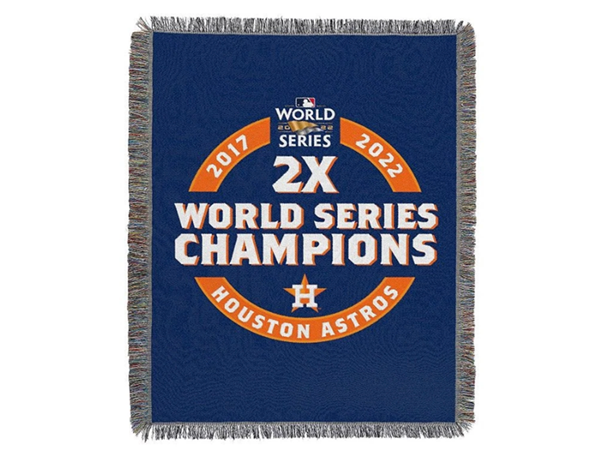 Astros 2022 World Series Champs Blanket