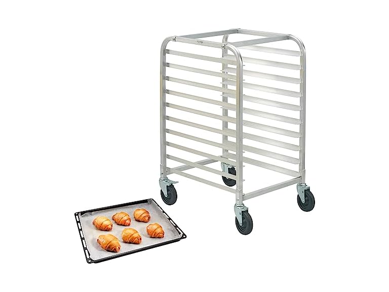 VEVOR Bun Pan Rack, 10-Tier Commercial