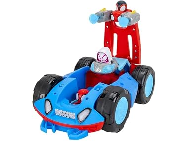 eam Spidey Flip and Reveal Cruiser - 11-Inch