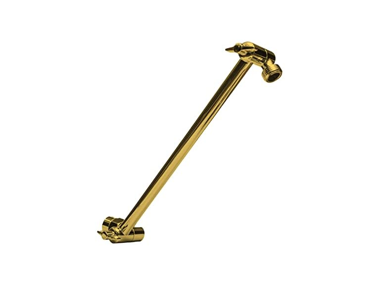 11" Brass Shower Head Extension Arm