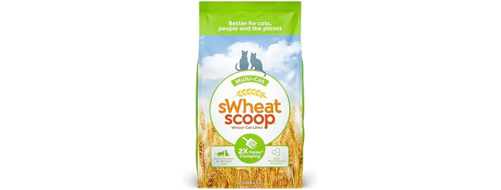 sWheat Scoop Natural Wheat Multi-Cat Litter
