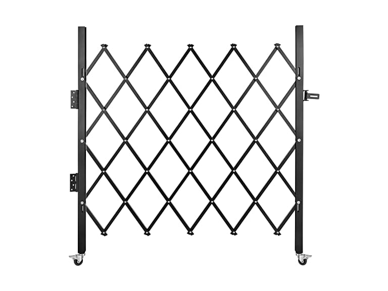 Single Folding Security Gate, 48\" H x 66\"