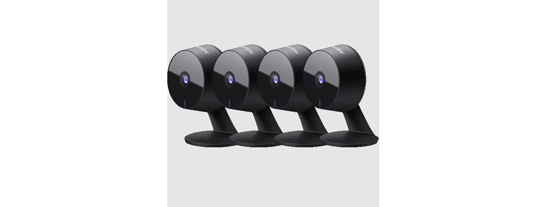 LaView F1 Indoor WiFi Camera 4-Pack