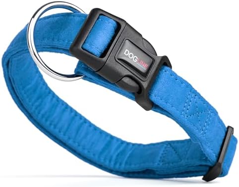 Dogline Comfort Microfiber Flat Collar for Dog