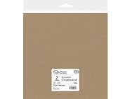 Chipboard 12x12" Heavy 52pt Natural 2-Pc