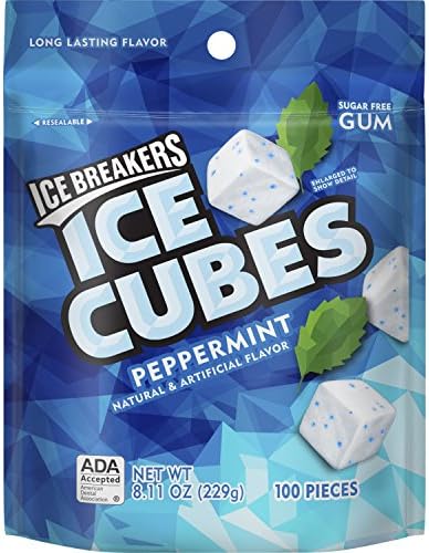 ICE BREAKERS ICE CUBES Sugar Free Gum